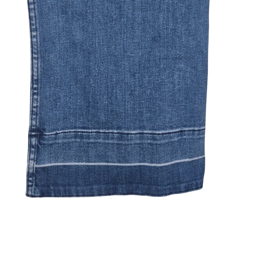 Maeve Anthropologie Womens Medium Wash Wide Leg The Colette Denim Jeans Size 27 - Picture 4 of 10